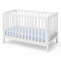 Sky Blue Standard Cot Silk Sheet