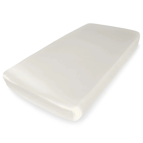 Ivory Cot Bed Silk Sheet