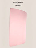 Light Pink Standard Cot Silk Sheet