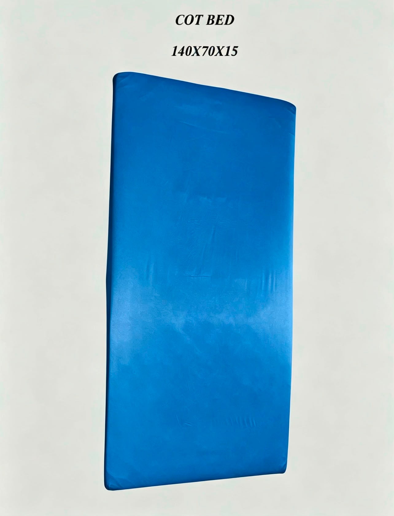 Sky Blue Cot Bed Silk Sheet