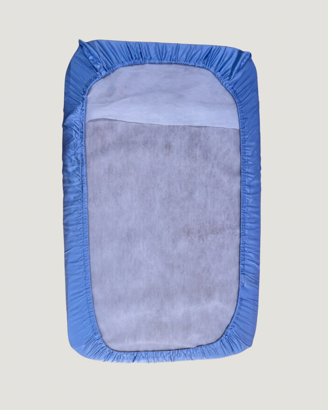 Sky Blue Next To Me Crib/Bassinet Silk Sheet