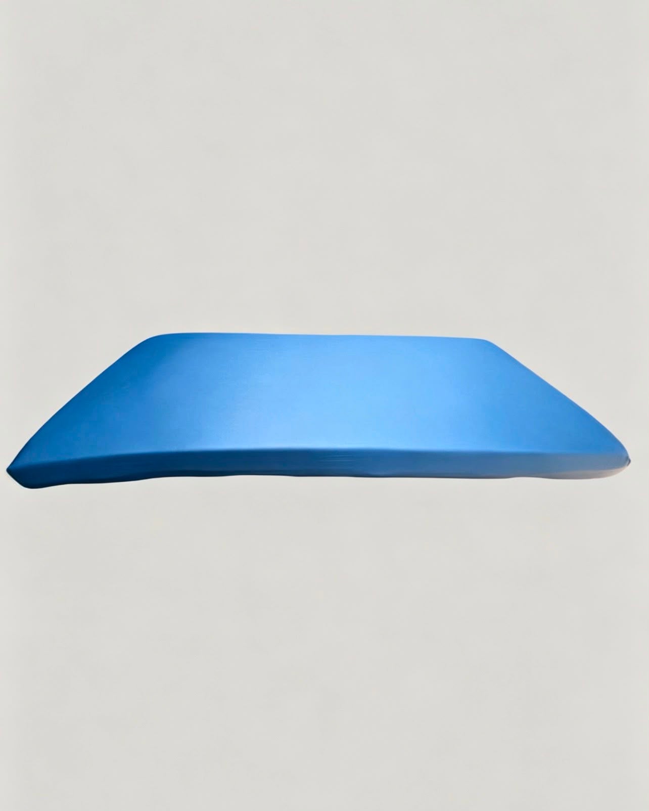 Sky Blue Cot Bed Silk Sheet